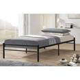 thumbnail image 1 of Chanelle Black Finish Metal Frame Single Platform Bed, 1 of 1