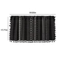 thumbnail image 2 of Valances for Windows Kitchen Curtains - Window Blackout Short Pole Pocket Curtain Panel, Suitable for Small Windows, Bathrooms, Basements Window Curtain Panels, 2 of 7