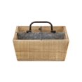 thumbnail image 4 of Cheungs 5563 Wooden 4 Slot Caddy with Metal Divider, 4 of 5