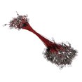 thumbnail image 2 of 100 Pcs Fil d'Acier Anti-Morsure Trace de Ligne de Pêche avec Émerillons 20cm Rouge, 2 of 9