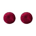 thumbnail image 3 of Maytalsory Skin Friendly Decorative Throw Pillow Made With Polyester And PP Cotton Decorative Cushion Simple Wine-red 38CM 2Set, 3 of 6