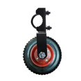 thumbnail image 3 of Tachiuwa Roulette de Clôture Roulette de Portail 8 Pouces de Hauteur Roue Auxiliaire Roulette en Caoutchouc Robuste Rouge, 3 of 9