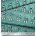 thumbnail image 3 of Soimoi Rayon Crepe Fabric Colorful Bottle Decor Fabric Printed Yard 46 Inch Wide, 3 of 3