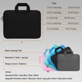 thumbnail image 4 of 11.6 to 15.6 Inch Laptop Sleeve Bag Case Handbag Portable Waterproof Laptop Protective Bag Notebook Case, 4 of 12