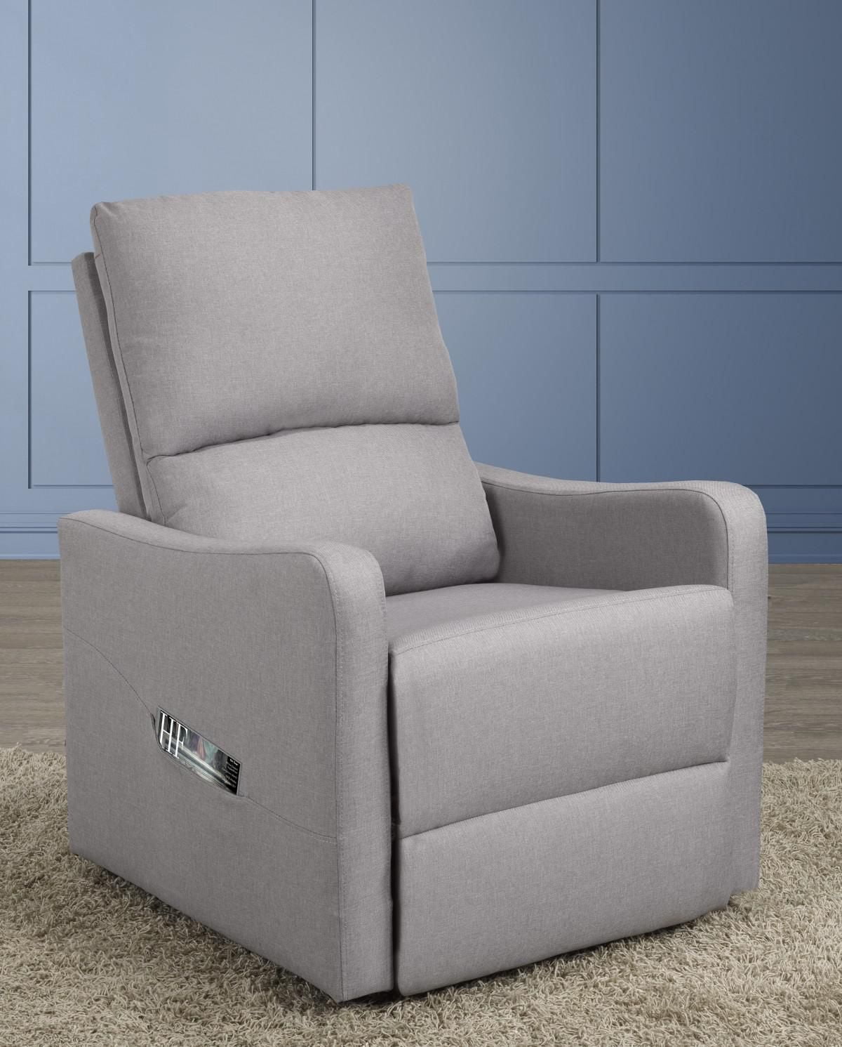 Willow Recliner Lift Chair, Light Grey