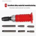 thumbnail image 4 of 7-Piece Impact Screwdriver Set Impact Screwdriver Impact Screwdriver Stubborn Rust Dead Screwdriver Percussion Batch, 4 of 5