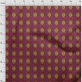 thumbnail image 3 of oneOone Tissu Polyester Lycra Feuilles & Floral Imprimé au Mètre 56 Pouces de Large, 3 of 4