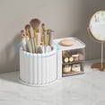 thumbnail image 1 of Dvkptbk Makeup Storage Rotating Makeup Organizer Countertop-Large Cosmetic Organizer Countertop-Bathroom Cosmetic Storage with Brush- Vanity Make up Organizer Caddy Storage & Organization, 1 of 7