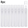 thumbnail image 1 of 8Pcs Clear Glass Perfume Atomizer Travel Size Refillable Fine Mist Spray Bottle For Makeup Liquid Containers, 1 of 8