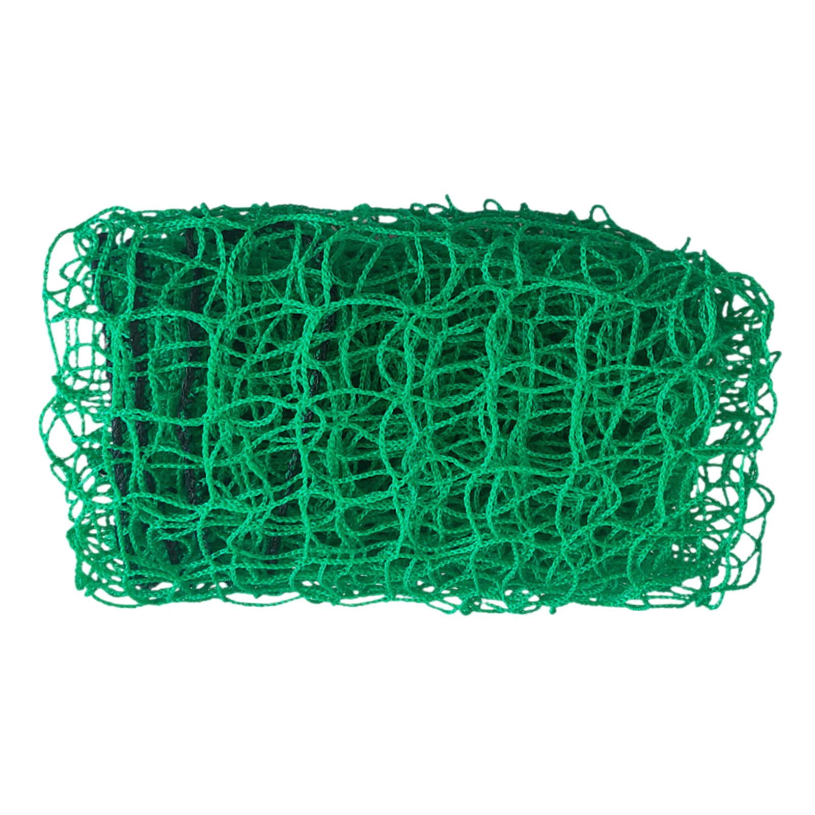 DYNWAVECA Golf Practice Barrier Net Golf Hitting Net Sports Border Net Golf Containment Net Mesh Barrier Netting for Outdoor and Indoor Green 300CMx300CM