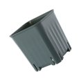 thumbnail image 3 of Xingzhi Flowerpot Nursery Pot Plant Pots Planter Plastic Space Saving Square Shatterproof Stackable Garden Office Window Accessory Gray Green, 3 of 9