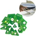 thumbnail image 4 of 12 Pieces Quilt Templates Acrylic Creative Accessories Portable Template DIY Sewing Tools Set, 4 of 8
