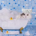 thumbnail image 3 of Pet Shower Ear Protection Waterproof Bath Hat For Cats And Dogs Pet Supplies, 3 of 7