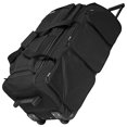 thumbnail image 4 of Travelers Club Xpedition 30 Inch Multi-Pocket Upright Rolling Duffel Bag, Black, 30-Inch, 4 of 9