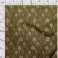 thumbnail image 2 of oneOone Viscose Jersey Fabric Tree & Giraffe Block Print Fabric By The Yard 60 Inch Wide, 2 of 5