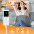 thumbnail image 3 of Electric Heating Pad for Back Neck Shoulder Pain Relief Auto-Off Machine Washable Warm Blanket 60/100CM 30CM EU Plug, 3 of 6