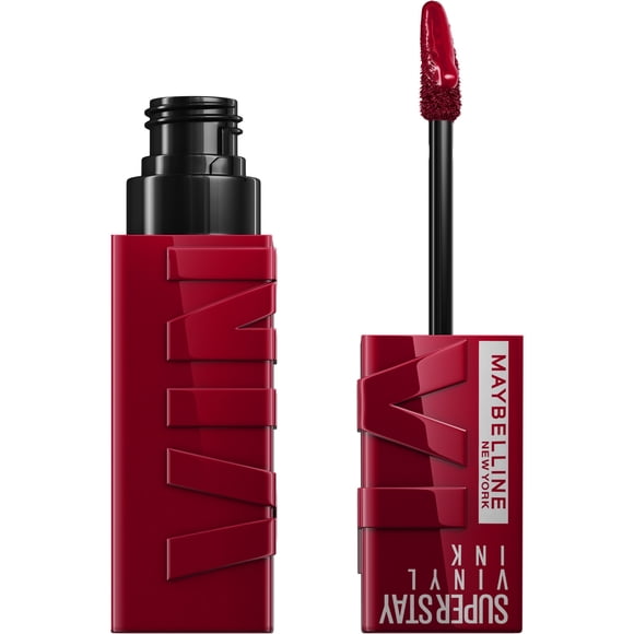 Maybelline New York Super Stay Vinyl Ink Longwear No-Budge Liquid Lipcolor, Highly Pigmented Color and Instant Shine, witty ,4.2 ml