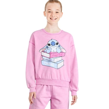 Coton ouaté à imprimé graphique Stitch Disney pour filles