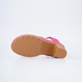thumbnail image 3 of WRKEKC Womens Sandals Wide Width High Heel Sandals Solid Color with Stitching Details Casual Spring Summer Comfortable, 3 of 9