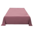 thumbnail image 2 of TOUMENY Solid Color Bed Sheets, Ultra Soft Washable Polyester Fabric, Fitted Sheet for Queen Size Mattress 180x230cm, 2 of 6