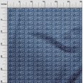 thumbnail image 2 of oneOone Viscose Chiffon Fabric Dot & Leaves Block Printed Craft Fabric BTY 42 Inch Wide, 2 of 4