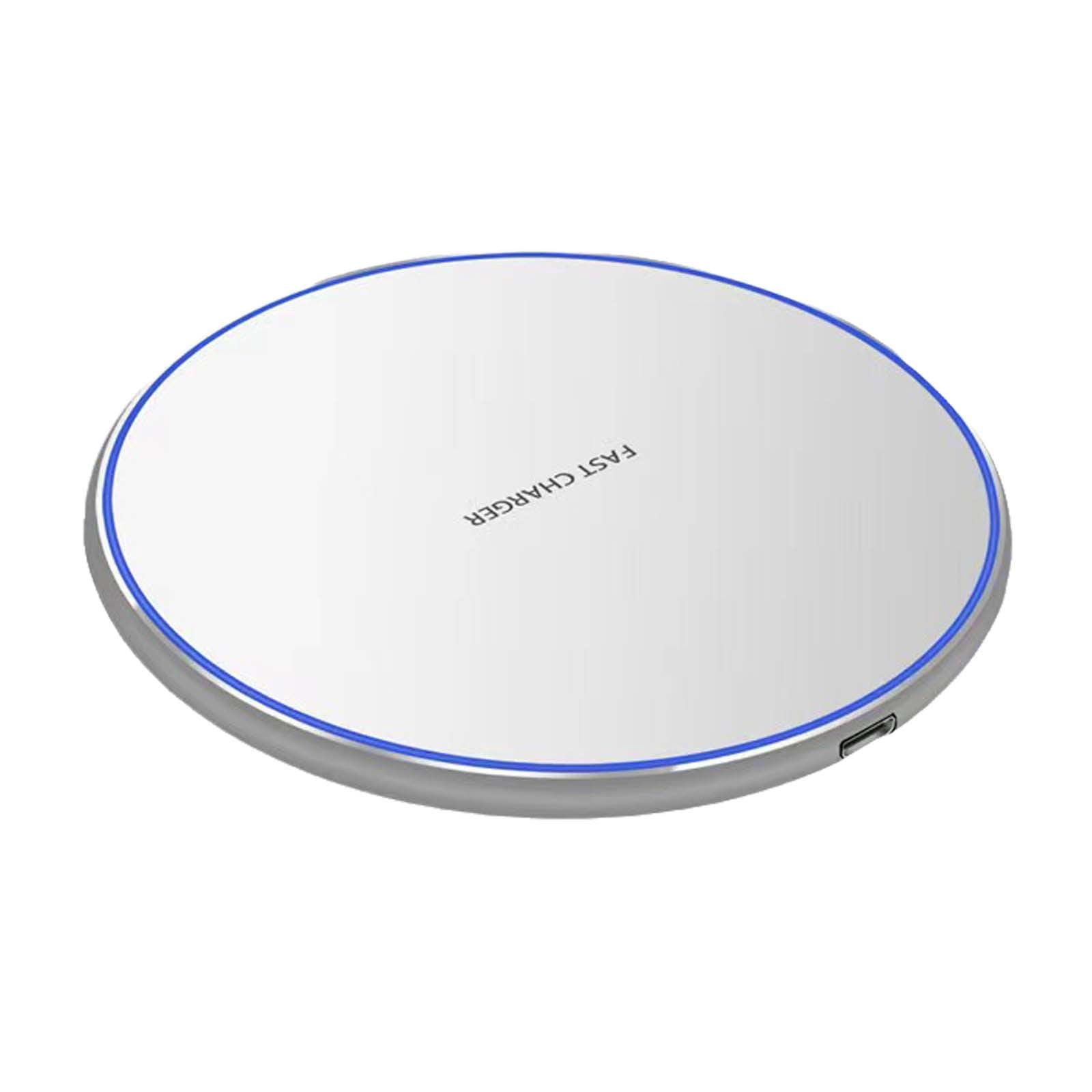Wireless Charger Desktop Disc Frosted Metal Wireless Fast Charge Mobile Phone Gift Wireless Charge