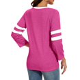 thumbnail image 4 of Timegard Hauts pour Femmes Grande Taille Col Rond Manches 3/4 T-Shirts Confortables Tunique Décontractée pour Porter avec des Leggings, 4 of 5