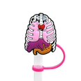 thumbnail image 1 of Ramiter Care Silicone Straw Cover Reusable Straw Straw Plug Cartoon Shaped Protective Sleeve Bowl Cups, 1 of 4