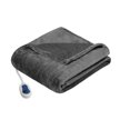 thumbnail image 1 of Home Essence Apartment Heated microlight to teddy fleece throw, 1 of 7