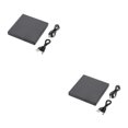 thumbnail image 1 of QualitChoice Universal Laptop USB 2.0 Fast Speed External CD Drive Desktop PC Reusable Removable DVD Player Reader Writer Computers 2PCS, 1 of 6