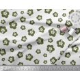 thumbnail image 3 of Soimoi Green Poly Georgette Fabric Floral Printed Fabric 1 Yard 42 Inch Wide, 3 of 3