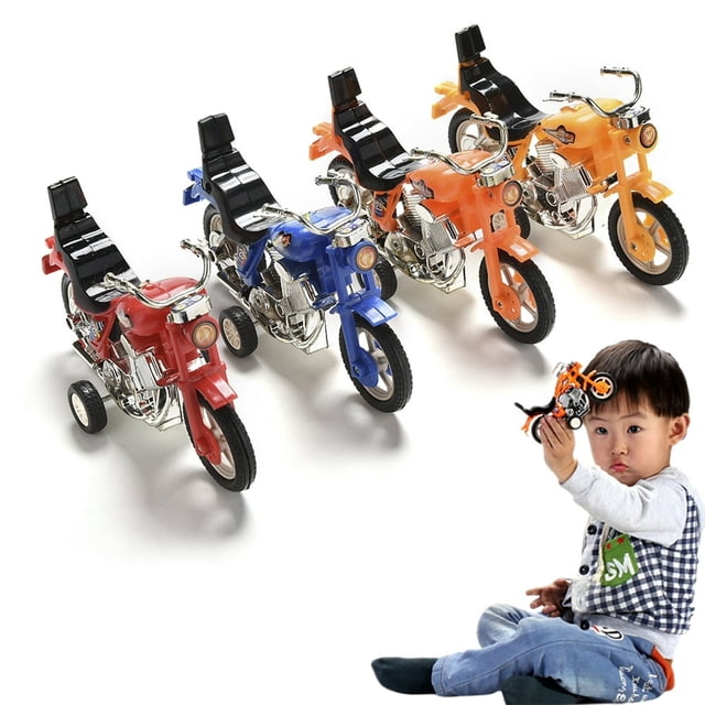 1PC Pull Back Motorcycle Vehicle Toys Gifts Children Kids Motor Bike Model
