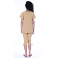 thumbnail image 3 of Moomaya Ensemble de Nuit pour Femmes Capri Coton 2 Pcs Chemises de Nuit, 3 of 6