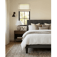 thumbnail image 4 of Aykah Dora Upholstered Queen Platform Bed Frame with Tufted Headboard and Wood Slats, No Box Spring Needed, 4 of 10