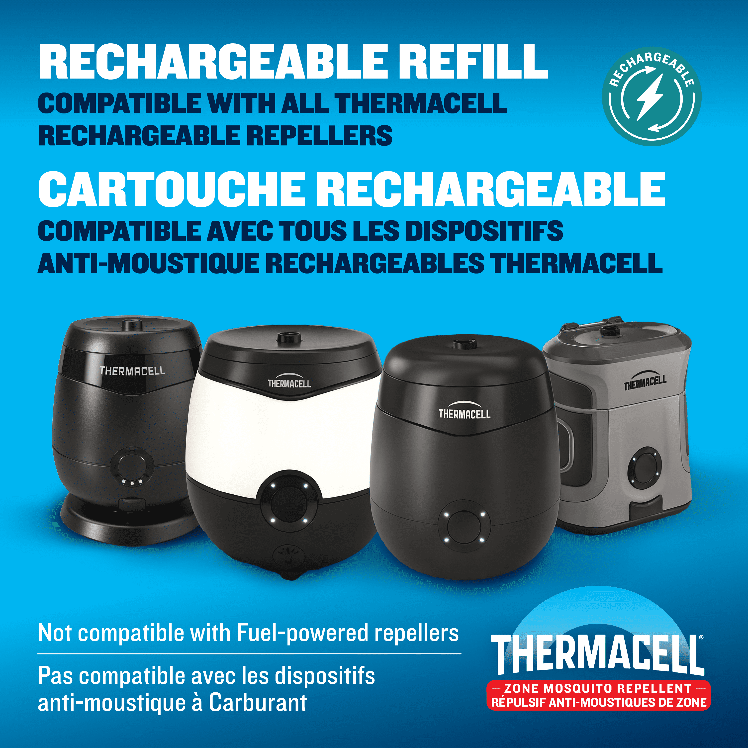 Thermacell Mosquito Rechargeable Repeller Refills; 36 Hours