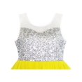 thumbnail image 4 of Girls Dress Sequin Mesh Party Princess Tulle Shiny Glitter 10 Years, 4 of 4