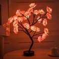 thumbnail image 1 of CAROOTU Glowy Rose Ray Lamp Desk Tree Table Lamp for Girls Women Home Decor for, 1 of 5
