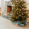 thumbnail image 3 of Pisexur Christmas Tree Skirt ,Many patterns 35.16"Christmas Tree Upholstered Bottom Cover, Suitable For Christmas Tree Decorations, Christmas Family Gathering Christmas Decorations Christmas Gifts, 3 of 6
