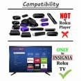 thumbnail image 5 of Amaz247 Infrared Replacement Remote Control for Insignia Roku Built-in TVs - Auto-Controlled, No Programming/Pairing Required - Features Volume & Power Buttons - Compatible with All Insignia Roku TV, 5 of 5