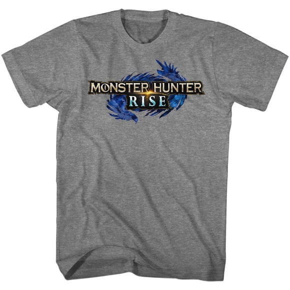 T-Shirt Monster Hunter MH Rise Logo Graphite Heather