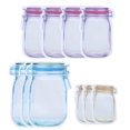 thumbnail image 1 of FLAMEEN Zip Lock Bags Sealing Zipper Bag Food Saver Storage Bags Snacks Parties For Food Picnics Nuts, 1 of 8