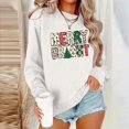 thumbnail image 2 of Pisexur Sweat-Shirt de Noël Décontracté à Manches Longues Col Rond pour Femmes, Chandail Ample et Confortable, Imprimé Mode Festival Automne, 2 of 4