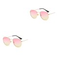 thumbnail image 1 of relayinert Fashionable Polarized Lens Small Square For Trendy Style Materials gold pink yellow C15 2Set, 1 of 6