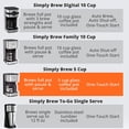 thumbnail image 3 of KRUPS Simply Brew 5-Cup Silver Drip Coffee Maker, 3 of 4