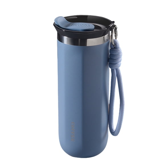 Double Wall Vacuum Coffee Travel Mug 16.9oz - Leakproof Stainless Steel Thermal Cup with Lid for Office Campus Commuting