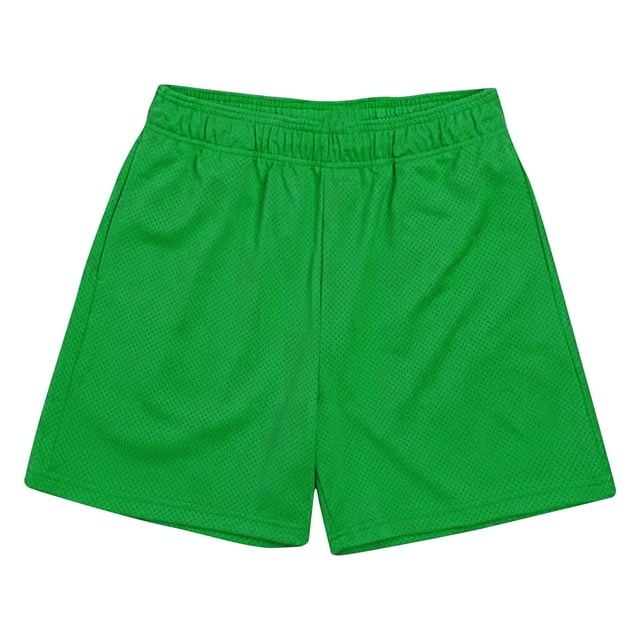 Timegard Mens Shorts Elastic Waist Solid Color Breathable Athletic Casual Workout Shorts Summer Beach