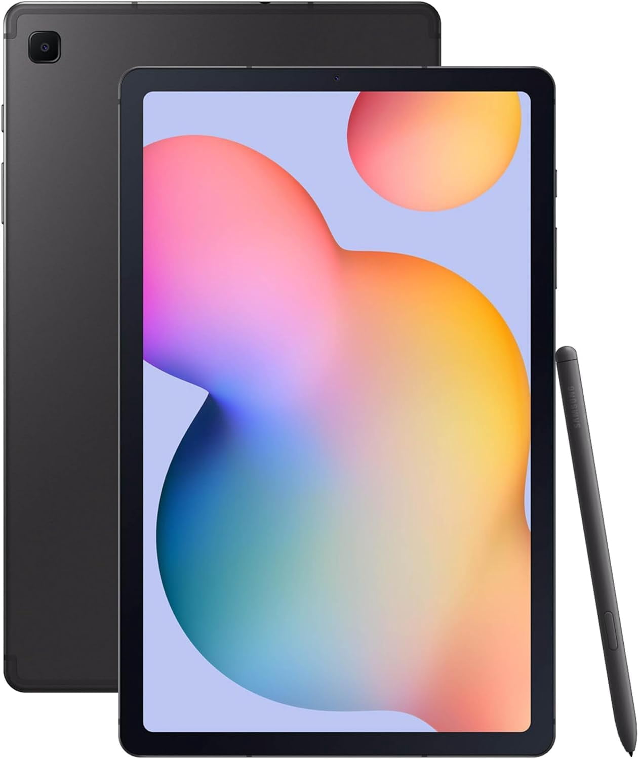 Refurbished (Good) Samsung Galaxy Tab S6 Lite 10.4 Android 128GB Storage with Pen - Oxford Gray (SM-P620NZAEXAC)