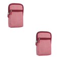 thumbnail image 4 of Baohd Lightweight And Water-resistant Fanny Pack For Easy-to-clean Storage Mobile Phone Case Belt Bag Men red 2Set, 4 of 6
