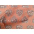 thumbnail image 4 of oneOone Cotton Poplin Fabric Floral Block Print Fabric By The Yard 42 Inch Wide, 4 of 4
