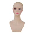 thumbnail image 1 of Xuanheng Female Mannequin Head Manikin Head Bust Versatile Display Prop Tabletop Display Style D, 1 of 8